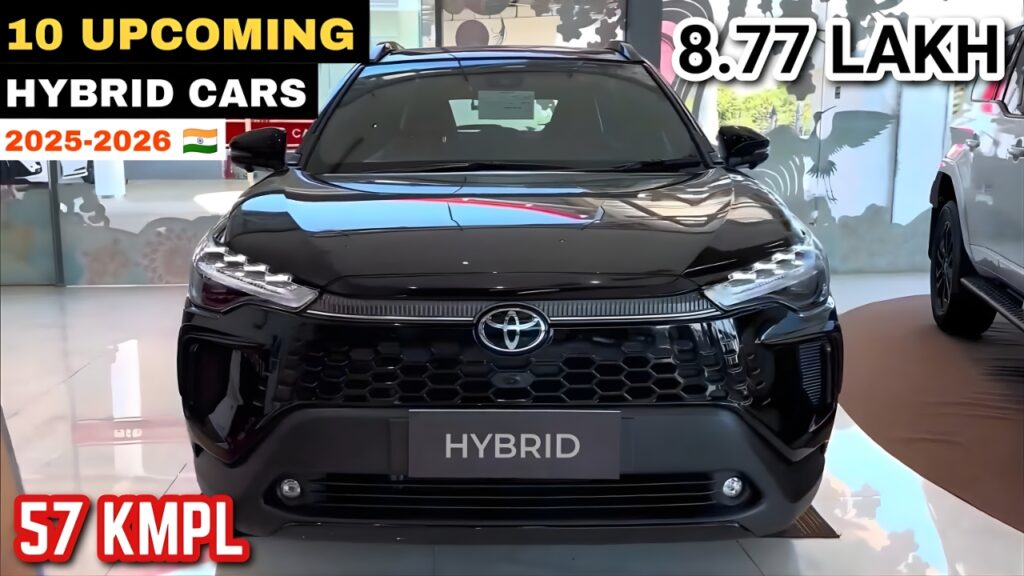 Upcoming Hybrid Cars in India 2026